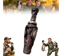 Hunter'S Legacy Decorative Duck Call - Intricate Hand-Carved Style Waterfowl Sculpture - Collectible Hunting Keepsake for Dad Grandpa - Retro Man Cave Office Desk Decor(A1PCS)