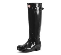 Hunters Original Tall Gloss WFT1000, Botas altas Mujer, Negro (Black), 39 EU