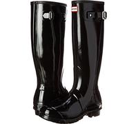 Hunters Original Tall Gloss WFT1000, Botas altas Mujer, Negro (Black), 42 EU
