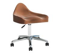 HUNTFF Sillín ergonómico con ruedas, taburete hidráulico ajustable con ruedas, apto para oficinas, estudios de maquillaje