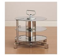 HUNTFF - Soporte para bobinas de alambre (2/3/4/5 niveles), soporte para cables portátil, dispensador de alambre de acero para enrolladores de cables, pelacables de cables, carrete de tuberías