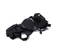 Hunting Explorer Bolsa de Pistola para Caza con 2 Fundas tácticas para Pistola de Hombro y Pistola con Brazo Oculto, BK