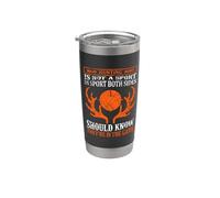 Hunting Is Not A Sport Hunter Life Adventure Nature Lover Vaso térmico de acero inoxidable de doble pared