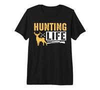Hunting Life Deer Hunter Life Adventure Nature Lover Camiseta Premium
