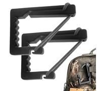 Hunting Saddle Hooks, Adjustable Non Slip Gear Hanger, 9,9 x 7 x 1,5 cm Bow Hunting Hook for Climbing Backpacking Hiking Camping Survival Outdoor Adventure Use for Father Boyfriend Grandfather