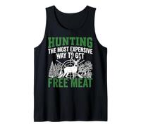 Hunting The Most Expensive Way To Get Free Meat Camiseta sin Mangas