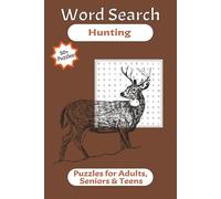 Hunting Word Search Puzzle Book: Word Searches with Easy to Read Print about Hunting, The Great Outdoors, and More | 6x9 inches, 110 pages, 55 Puzzles ... | Great for Holidays, Free Time, & More!