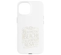 Huntington Beach California Surfing Paradise Estados Unidos Carcasa para iPhone 15