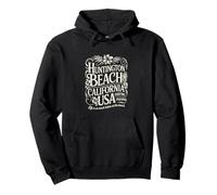 Huntington Beach California Surfing Paradise Estados Unidos Sudadera con Capucha