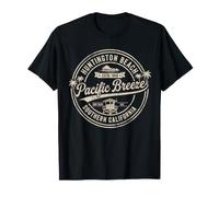 Huntington Beach Pacific Breezes Surfas del Sur de California Camiseta