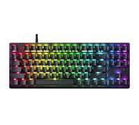 Razer Huntsman V3 X Tenkeyless (Purple Switch) - Teclado óptico para Esports - Diseño sin Teclado numérico - Teclas Totalmente programable - con tecnología RGB - QWERTY ES-Diseño | Negro