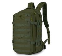 HUNTVP 20L Pequeña Mochila de Asalto Estilo Militar Táctical 1000D Bolsa de Hombro Impermeable de Nylon para Caza Viajar Senderismo (Verde)