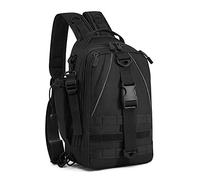HUNTVP 2in1 Mochila Táctical Mochila de Hombro Mochila de Bandolera Mochila de Pecho Estilo Militar Bolsa Hombre Riñoneras Mochilas Cruzadas Bolso Impermeable