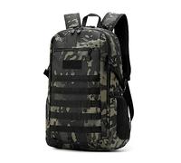 HUNTVP 30L Militar Mochila Mochila Táctica Mochila Hombre Molle Escolar Bolsa Bandolera para Hombre Mujer Caza Camping Senderismo, 30L-Camo