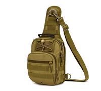HUNTVP - Bolso bandolera para hombre, bolsa táctica, para el pecho, para mujer, molle, bandolera, bolsa de militar, multifunción, para deporte, caza, ciclismo, camping, excursión y senderismo, Tipo 1