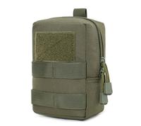 Huntvp Mini táctica Bolsa MOLLE Pouch Militar Bolsillo Riñonera Hombre Mochila Táctical para Caza Ciclismo Camping Senderismo, Tipo-3 Verde