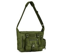 HUNTVP Mochila de Hombro Militar Mochila de Bandolera Táctical Pecho Bolso de Múltiple Función Impermeable, Verde