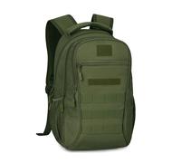 HUNTVP Mochila Militar Pequeña 15L Mochila Tactica Molle Impermeable Nylon Bolsa para Hombre Viaje Acampar Escolar Deportivas Senderismo,Typ-15L-Verde
