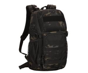 HUNTVP Mochila táctica 30L, Negro camuflado, Mochilas de viaje