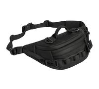 Huntvp Riñonera militar táctica resistente al agua para senderismo, escalada, Negro -, 14.96 x 3.54 x 6.3 inches, Riñonera cruzada resistente al agua