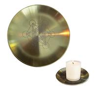 HUNYA Cuenco de Altar | Plato para Servir de Altar Candelero de Bruja | Herramientas de Adivinación Suministros de Brujas para Ceremonias Decoraciones Altares Oraciones de Yoga