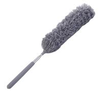 HUNYA Plumero Extensible, Plumero de Microfibra para Limpieza, Plumeros Telescópicos de Acero Inoxidable de 38 cm-88 cm, Plumero de Techo, para Limpiar Telarañas, Ventilador de Techo, Coches