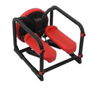 HUOMMGS Girador de cadera y stepper 2 en 1 para el hogar, ganador de la prueba hasta 150 kg, mini stepper con pantalla LCD, 2 bandas de resistencia, alfombrilla antideslizante, 360°, dispositivo