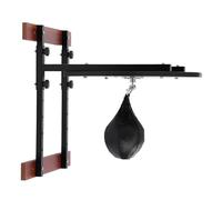 HUOMMGS Speedball Boxeo, 5 marchas, altura ajustable, pera colgante con placa redonda de 60 cm, rodamiento de bolas de 360°, juego de plataforma profesional para bolsas de velocidad de montaje en