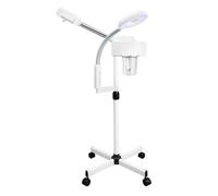 HUOMMGS Vaporizador facial 2 en 1, 800 W, sauna facial, portátil, limpiador de poros, vapor, máquina de spa, altura ajustable, vaporizador cosmético, 680 ml, vaporizador facial con boquilla giratoria