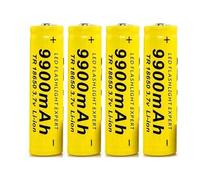 HUOYALU Paquete de batería Recargable 3.7V 9900 mAh Batería de Iones de Litio de Alta Capacidad, Cubierta con el botón para el Paquete