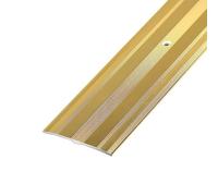 HUPQCVX Embellecedor De Umbral De Puerta De Aleación De Aluminio De 0,9 Metros, Que No Se Deforma, Impermeable Y Tira De Cubierta De Costura del Piso Dentro De 5 Cm.(Gold)