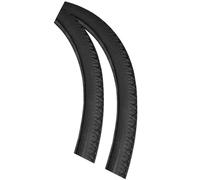 HUPQCVX Neumático De 24 X 1 3/8 Pulgadas, Accesorio For Silla De Ruedas Manual, Neumático Sólido, Resistente Al Desgaste Y Silencioso, Adecuado For Sillas De Ruedas Manuales.(Black)