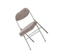 HUPQCVX Silla De Entrenamiento Comercial, Estructura De Silla Galvanizada, Silla Plegable Y Sencilla For El Hogar, For Dormitorios Y Comedores.(Gray)