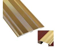 HUPQCVX Tiras De Lechada For Baldosas, Utilizadas For Umbrales Interiores Y Exteriores, Bordes De Alfombras Y Tiras Antideslizantes, De 60 Mm De Ancho.(Gold)