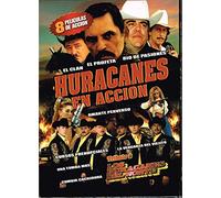 HURACANES EN ACCION "8 PELICULAS" 1.-EL PROFETA & 2.-RIO DE PASIONES & 3.-UNA TUMBA MAS & 4.-CURSOS PRENUPCIALES & 5.-AMANTE PERVERSO & 6.-EL CLAN & 7.-CUMBIA CACHONDA & 8.-LA VENGANZA DEL VIEJITO.