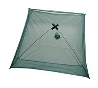 Huraoerrrr 1pcs Trampa de Cangrejo, Cebo de Pesca Plegable Mesh Malla de camarón Red 23.6x23.6 Pulgadas para Langosta