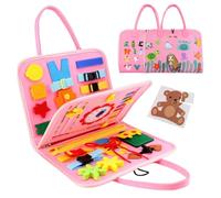 Huraoerrrr Baby Busy Board, Feed Educational Early Learning Libro Suave Seguro para niños