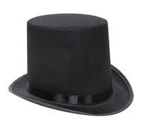 Huraoerrrr Hombo de copa para niños de 1 por ciento, disfraz de mágico negro de fieltro de 4 pulgadas de alto Cosplay