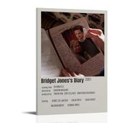 HUREYW I RH Póster de Bridget Jones para pared, diseño de portada para dormitorio, póster artístico de pared, 60 x 90 cm, estilo marco