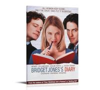 HUREYW I RH Póster de Bridget Jones para pared, diseño de portada para dormitorio, póster artístico de pared de 30 x 45 cm, estilo marco
