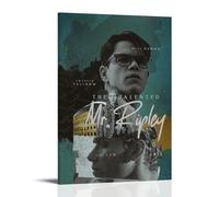 HUREYW I RH Póster de The Talented Mr Ripley para pared, diseño de cubierta para dormitorio, póster artístico de pared de 40 x 60 cm, estilo marco