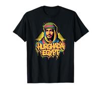Hurghada, Egipto, Arte del Desierto Estilo Graffiti Camiseta