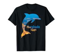 Hurghada, Egipto, Playa de Delfines y Desierto, Mar Rojo Diversión Camiseta