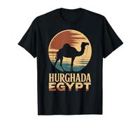 Hurghada, Egipto, Puesta de Sol en el Desierto de Camello, Mar Rojo Diversión Camiseta
