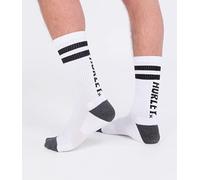 Hurley , 1Pk Mens Extended Terry Crew Hombre, Blanco, 42