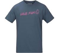 Hurley B Have Fun S/S Camiseta, Niños, Midnight Teal, XS