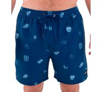 Hurley Cannonball Volley 17" Bañador, Azul, L Men's