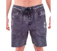 Hurley, Bañador Hombre, Phantom Eco Denim Bdst 18'', 38, Negro