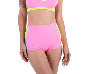 Hurley Bañador para Mujer Around The Block Retro, Colorblock, L
