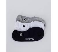 Hurley Calcetines Pack 3 Hombre - H2O Dri No Show